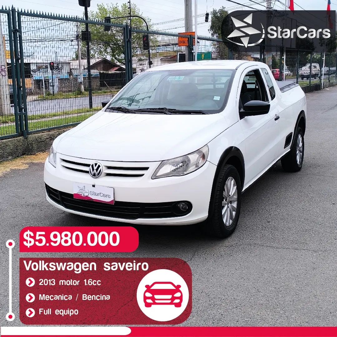 VOLKSWAGEN SAVEIRO 2013 1.6cc