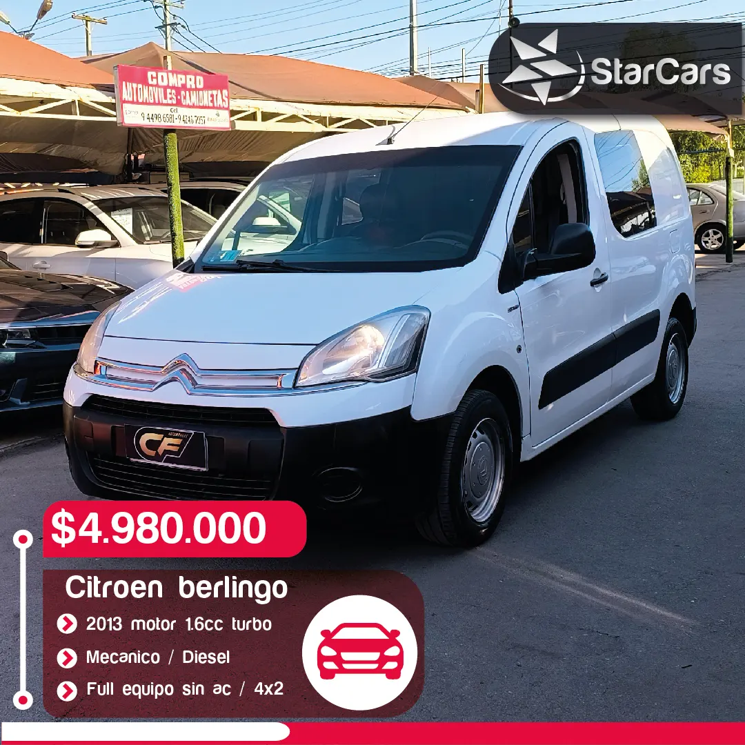 CITROEN BERLINGO 2013 1.6cc