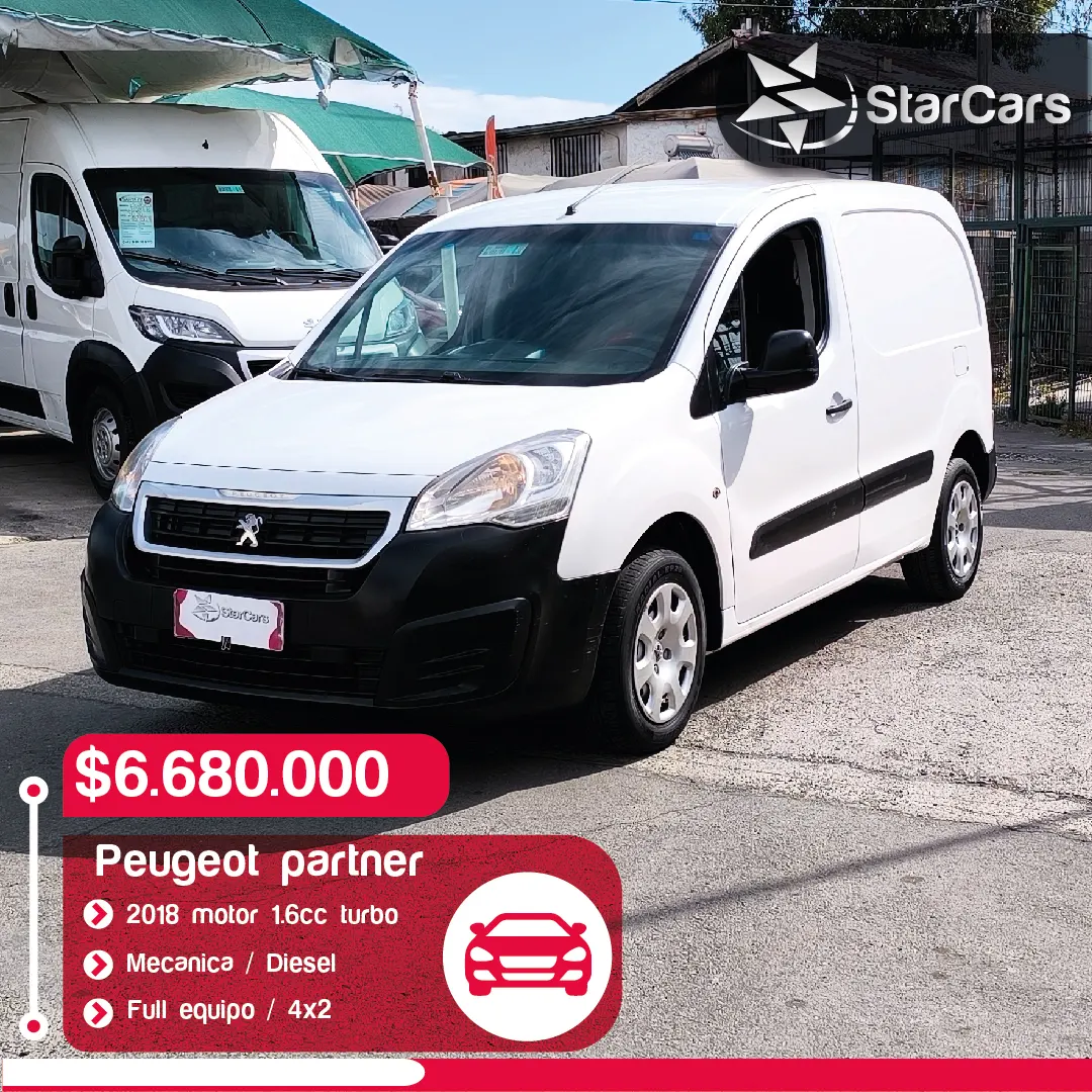 PEUGEOT PARTNER 2018 1.6cc