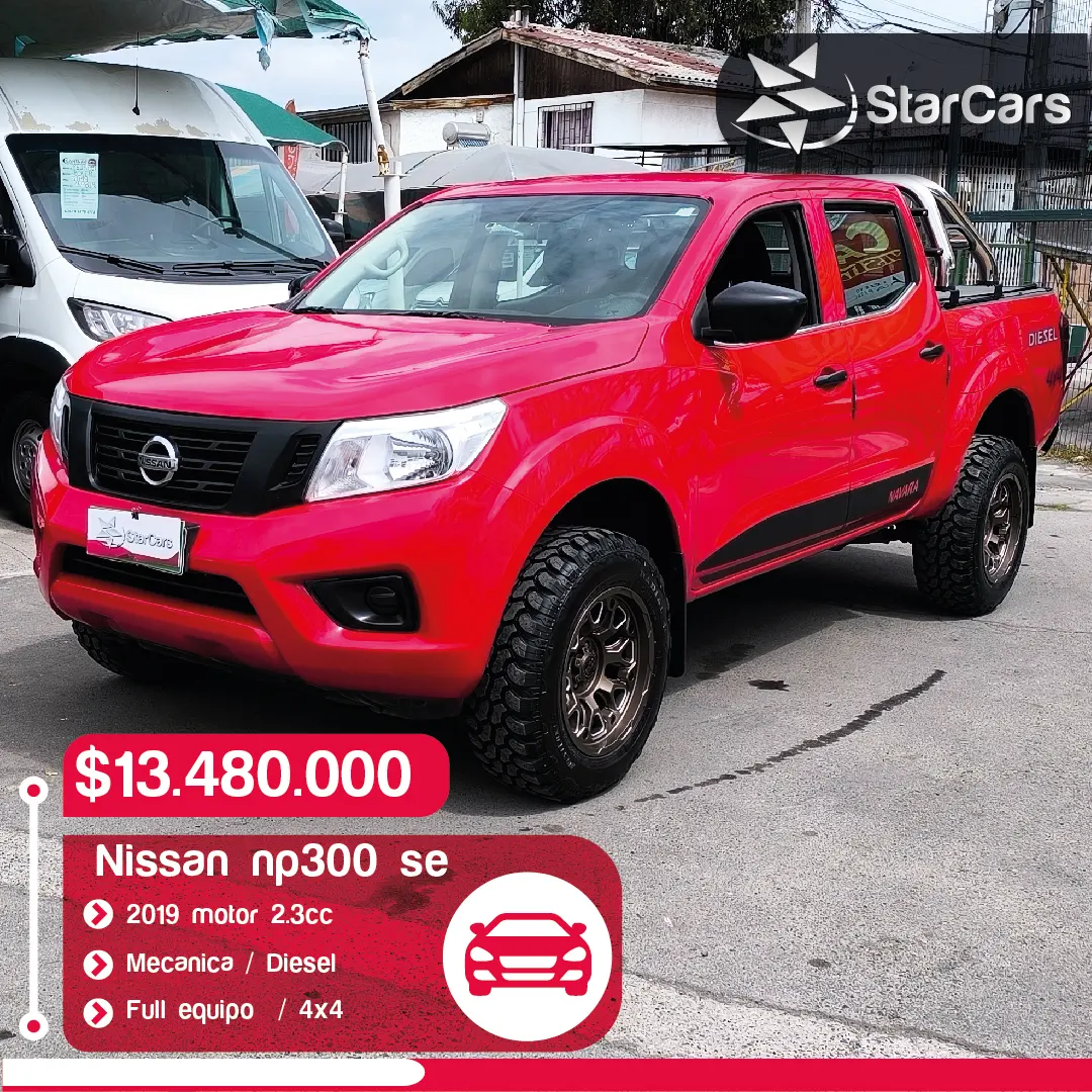 NISSAN NP300 SE 4X4 DIESEL 2019 2.3cc