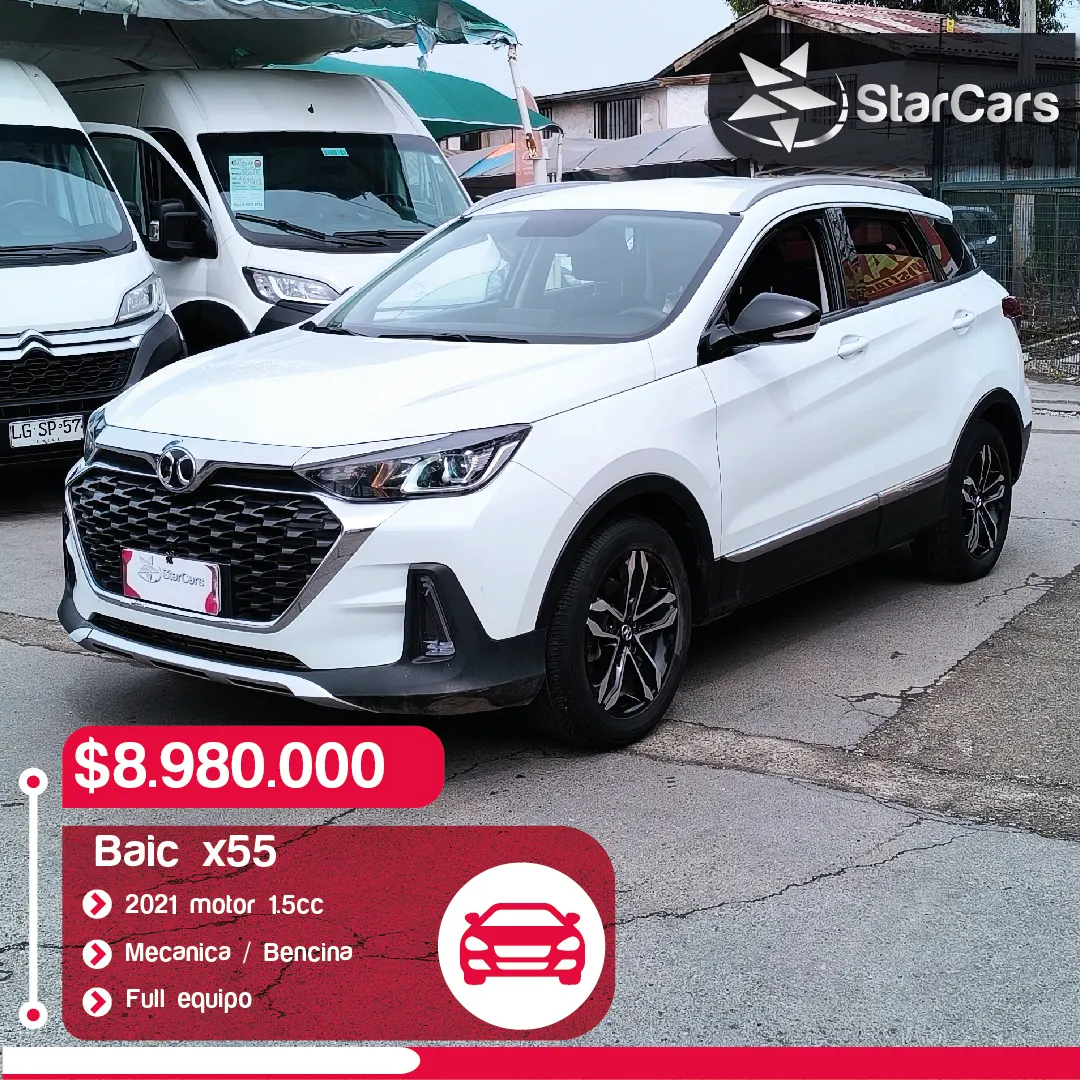 BAIC X55 2021 1.5cc