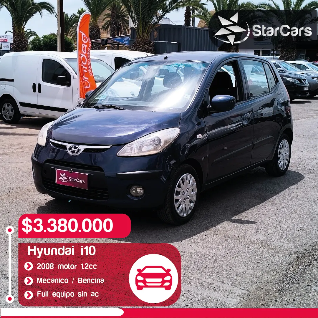 HYUNDAI I10 2008 1.2cc