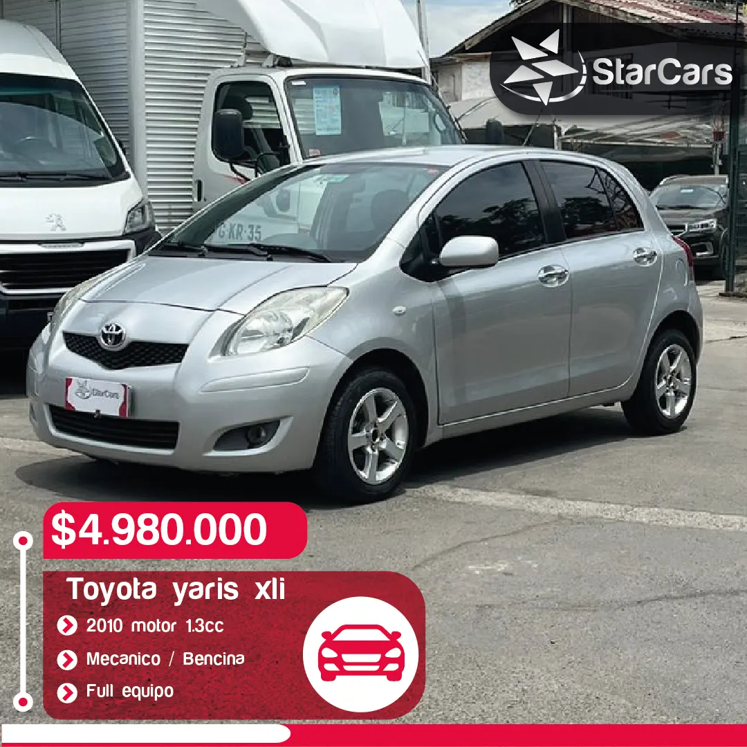 TOYOTA YARIS SPORT XLI 2010 1.3cc