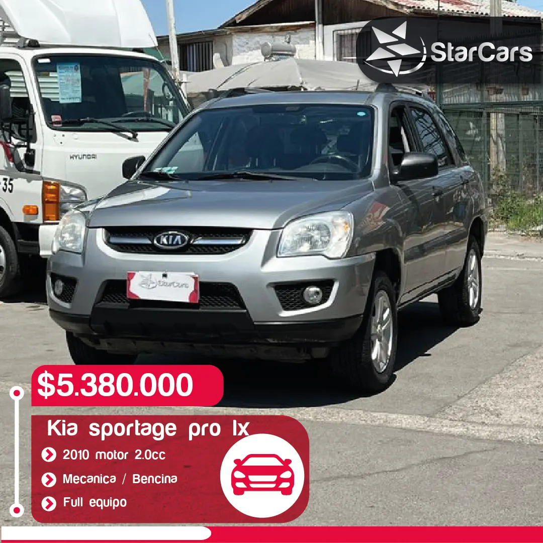 KIA SPORTAGE PRO LX 2010 2.0cc