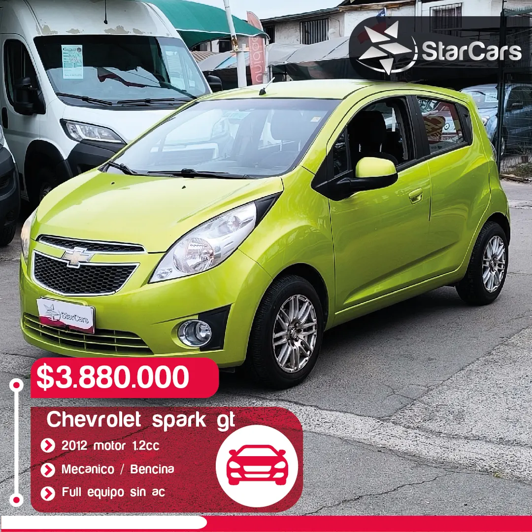 CHEVROLET SPARK GT 2012 1.2cc