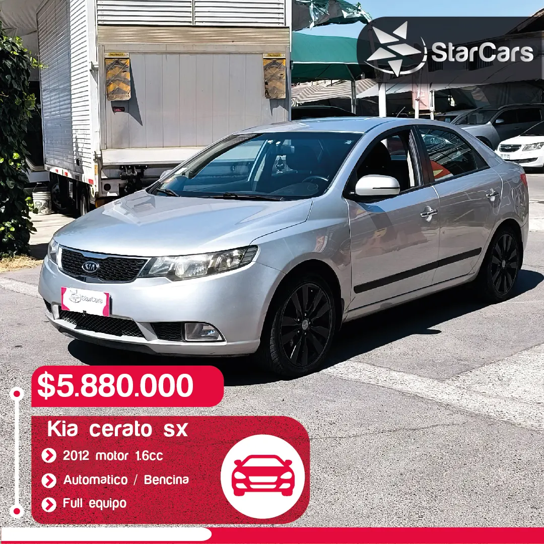 KIA CERATO SX AUT 2012 1.6cc