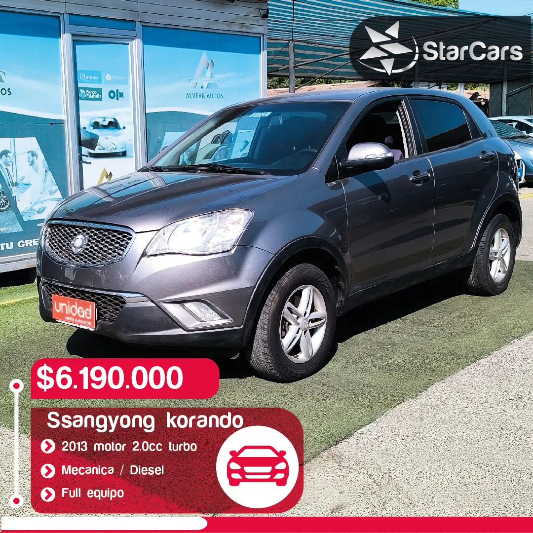 SSANGYONG KORANDO DIESEL 2013 2.0cc