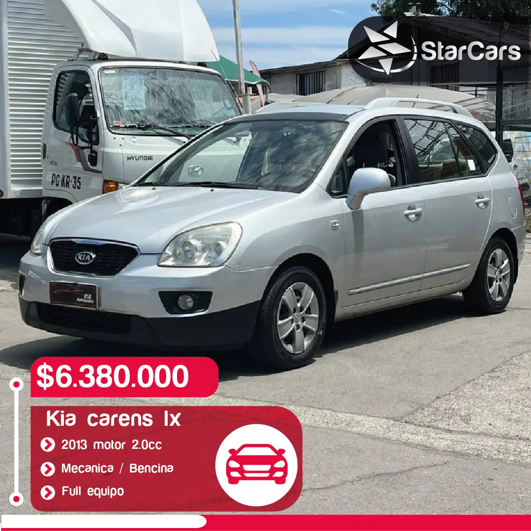 KIA CARENS LX BENCINA 2013 2.0cc