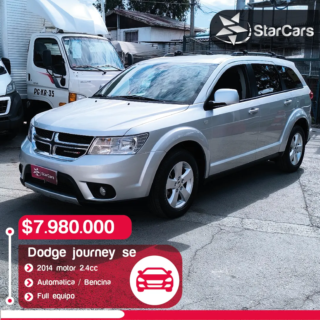 DODGE JOURNEY SE AUTOMÁTICA 2014 2.4cc