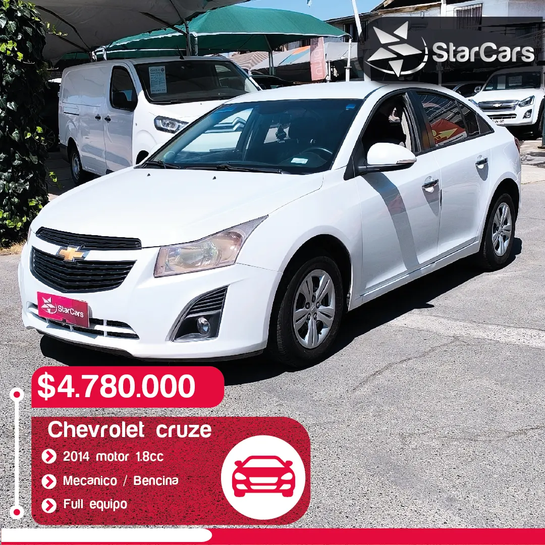 CHEVROLET CRUZE LS 2014 1.8cc