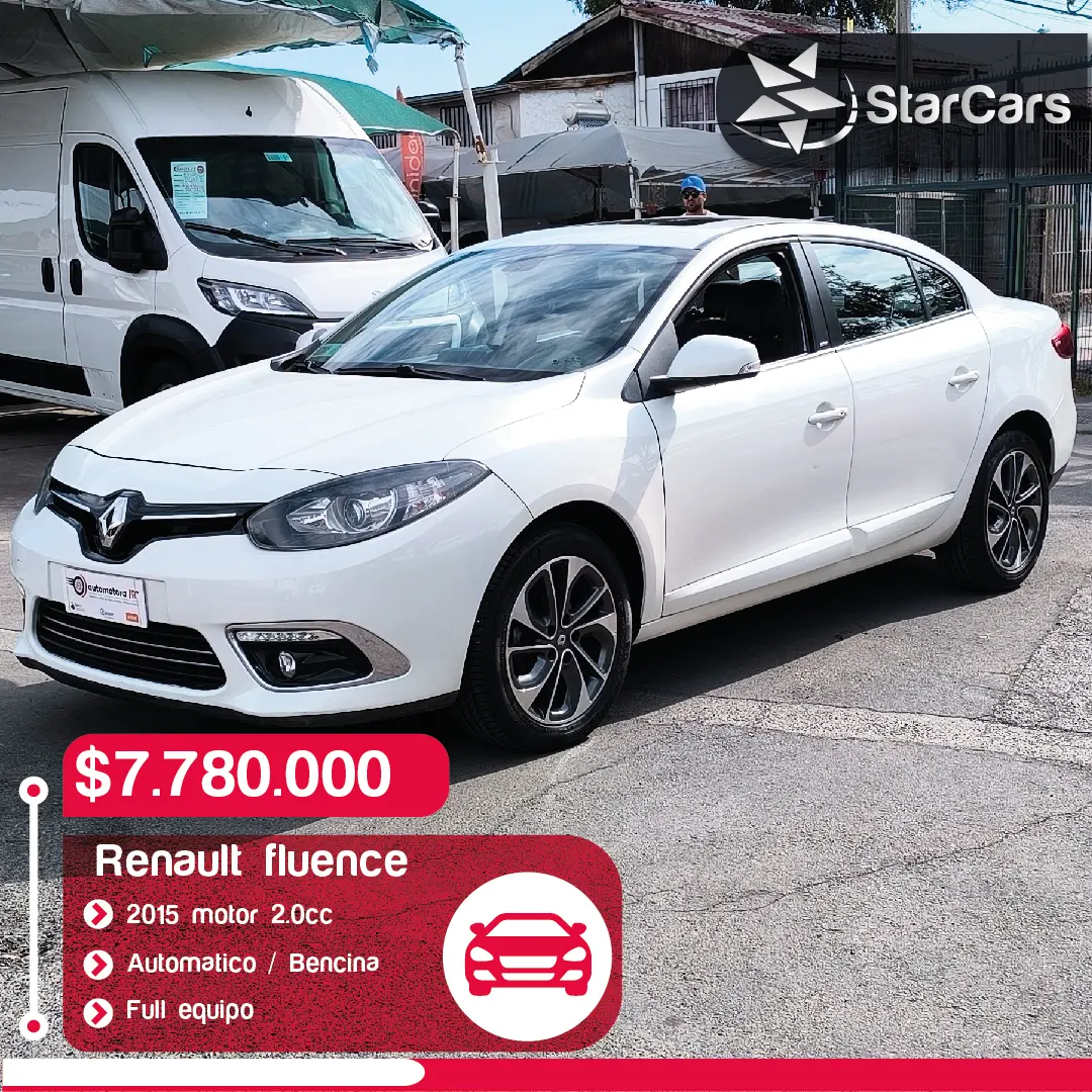 RENAULT FLUENCE AUTOMATICO 2015 2.0cc