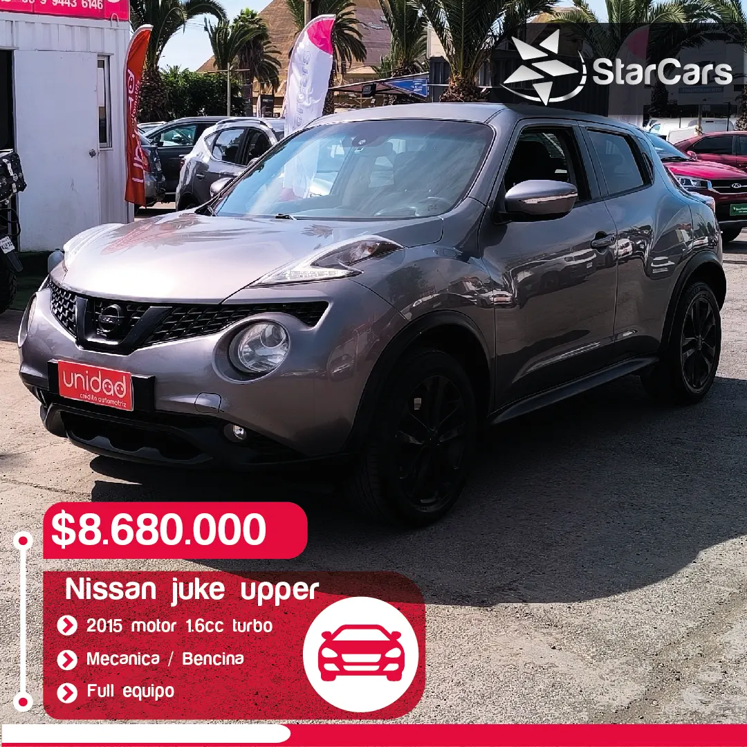 NISSAN JUKE UPPER 2015 1.6