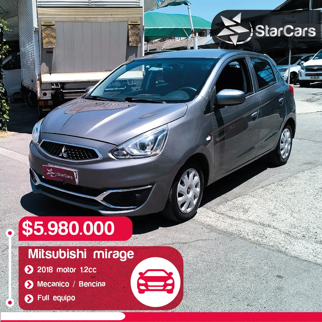 MITSUBISHI MIRAGE 2018 1.2cc