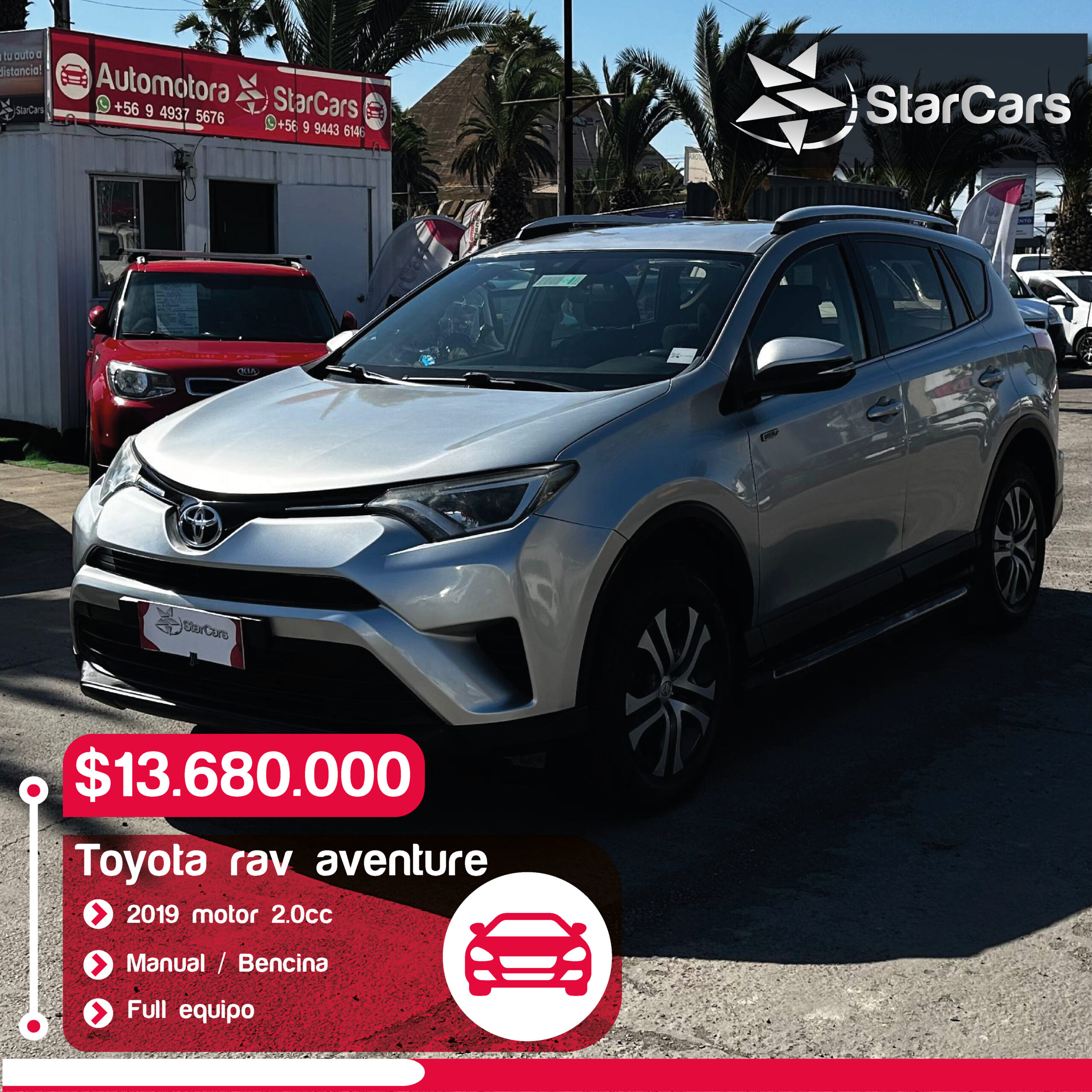 TOYOTA RAV 4 ADVENTURE 2019 2.0cc