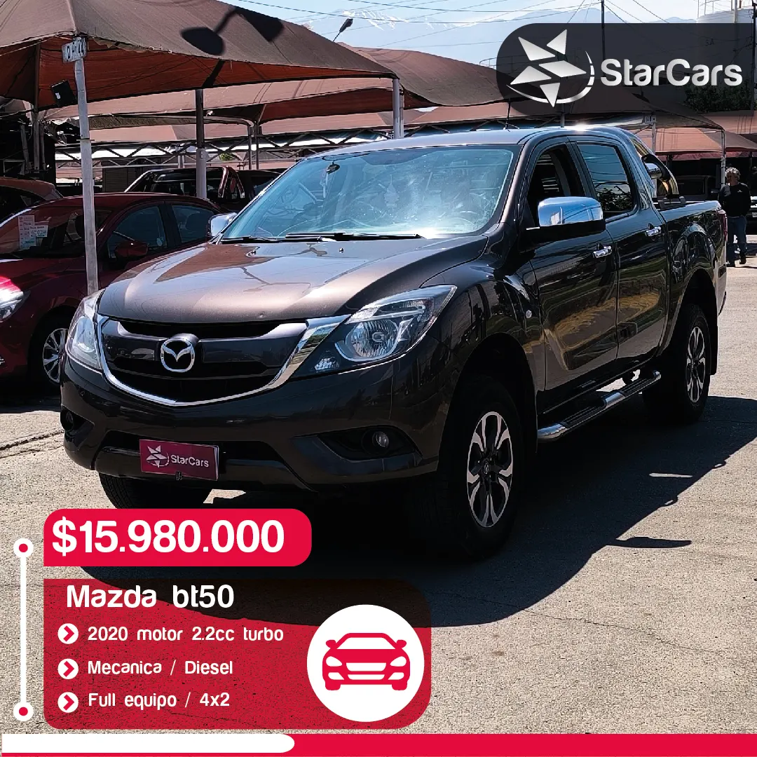 MAZDA BT50 4X2 DIESEL 2020 2.2cc