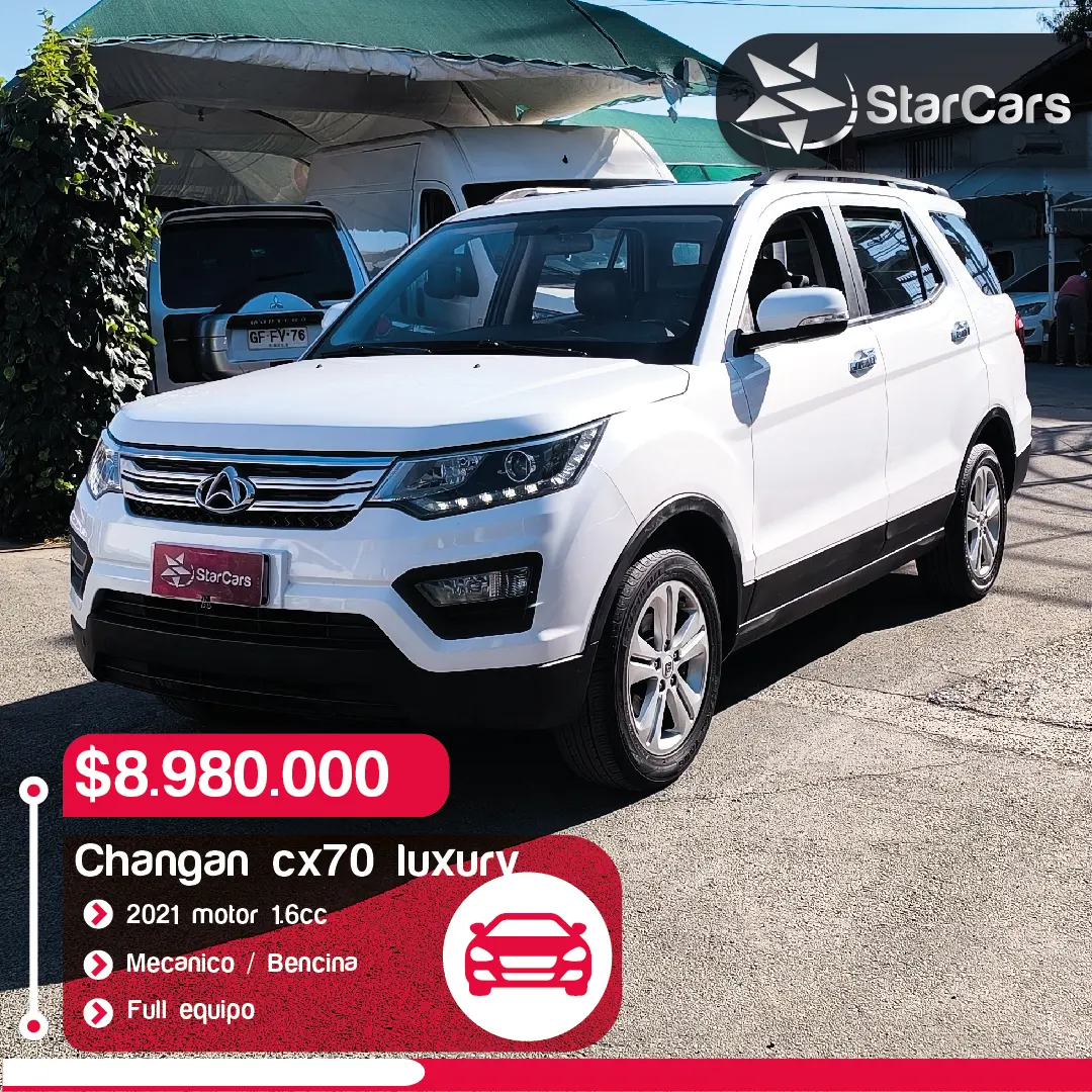 CHANGAN CX70 LUXURY 2021 1.6cc