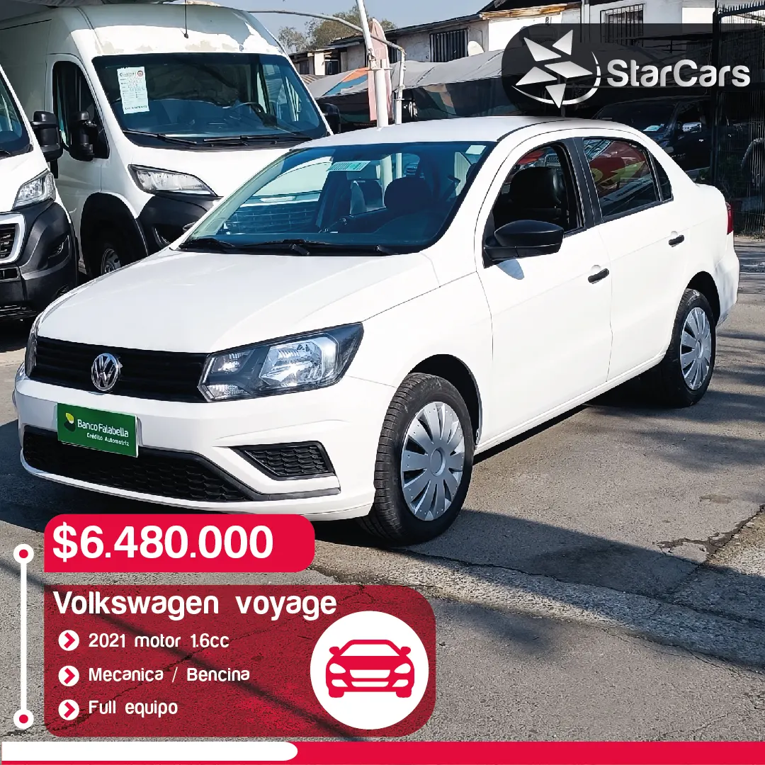 VOLKSWAGEN VOYAGE COMFORTLINE 2021 1.6cc