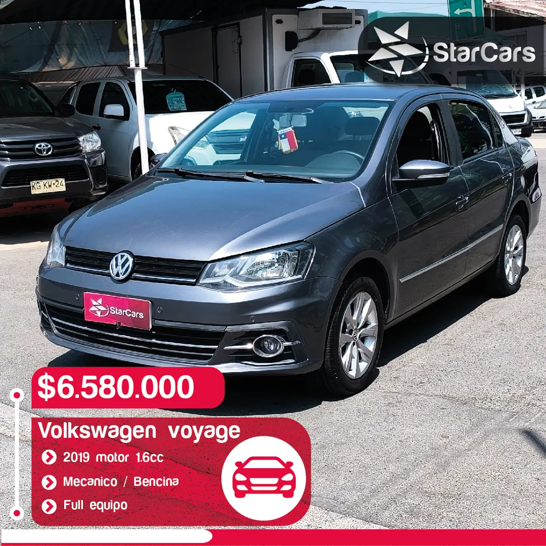 VOLKSWAGEN VOYAGE 2019 1.6cc