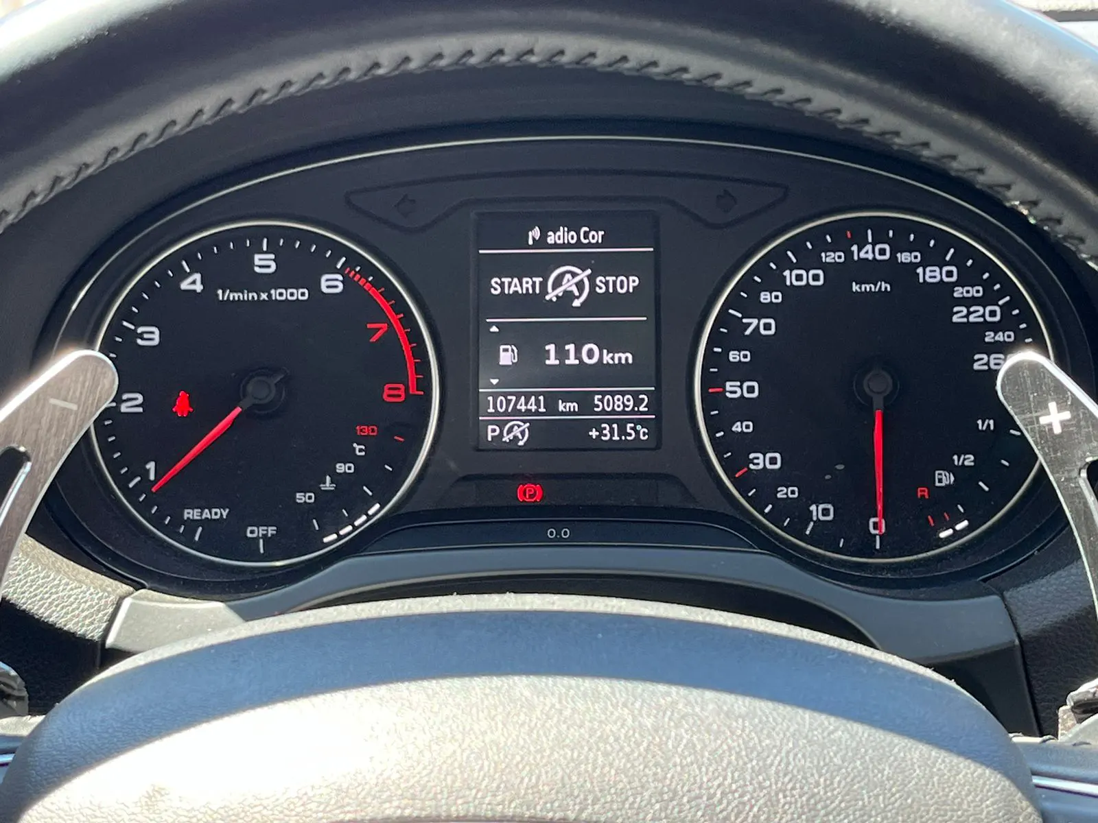 AUDI A3 SLINE TURBO AUTOMATICA 2016 1.4