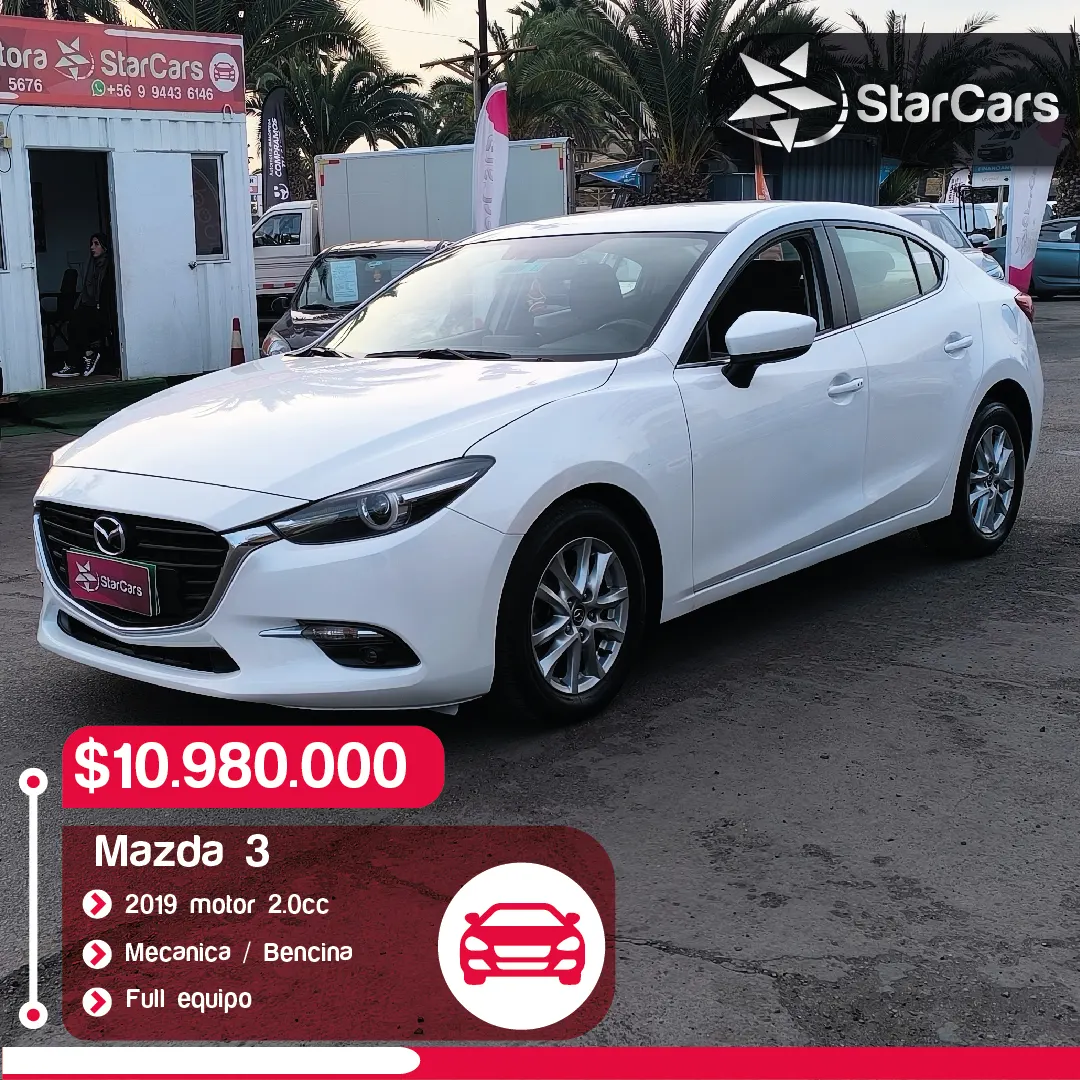 MAZDA 3 SEDAN 2019 2.0