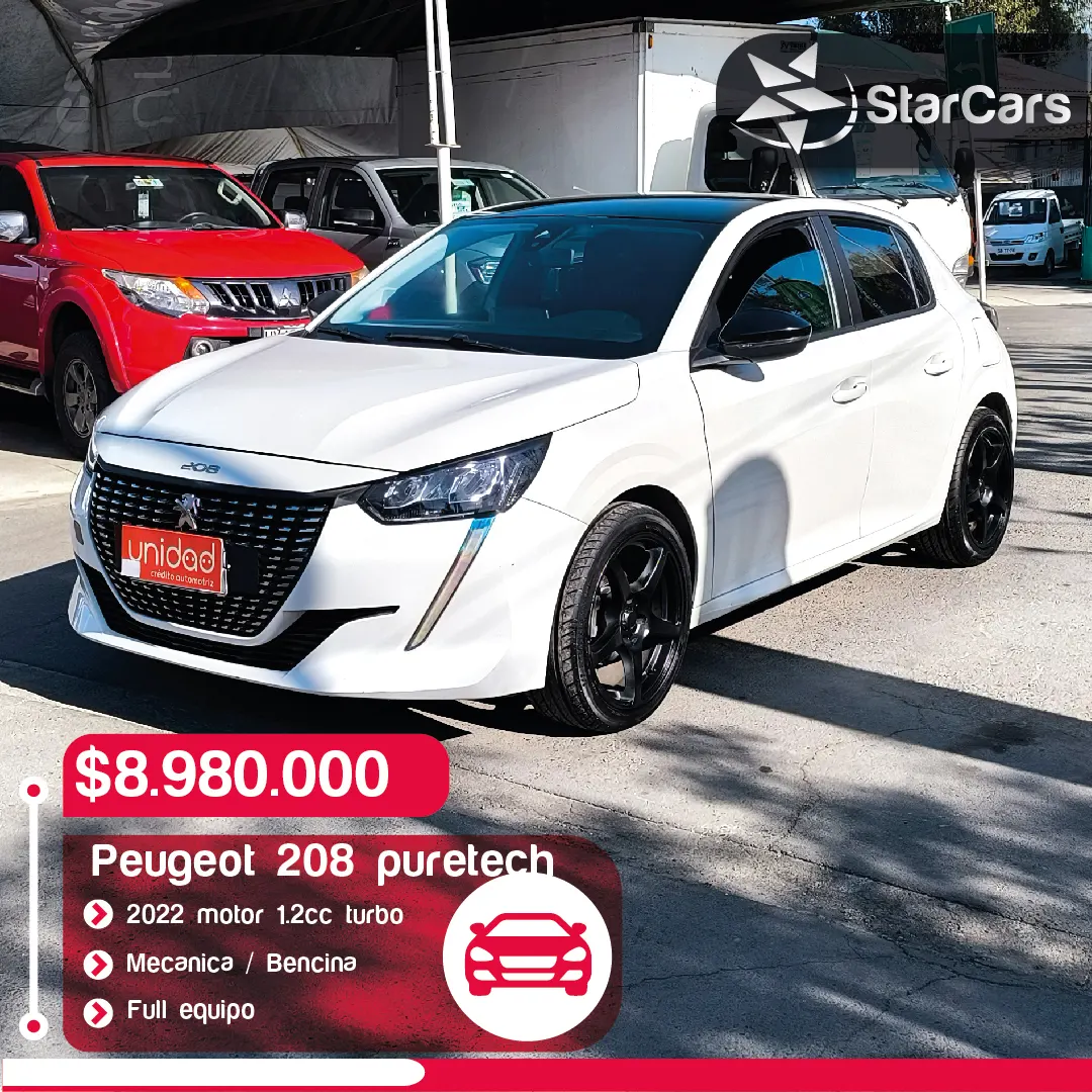 PEUGEOT 208 PURETECH 2022 1.2