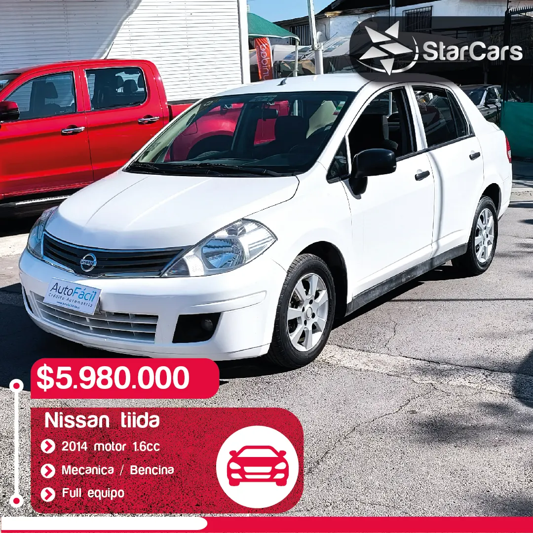 NISSAN TIIDA 2014 1.6cc