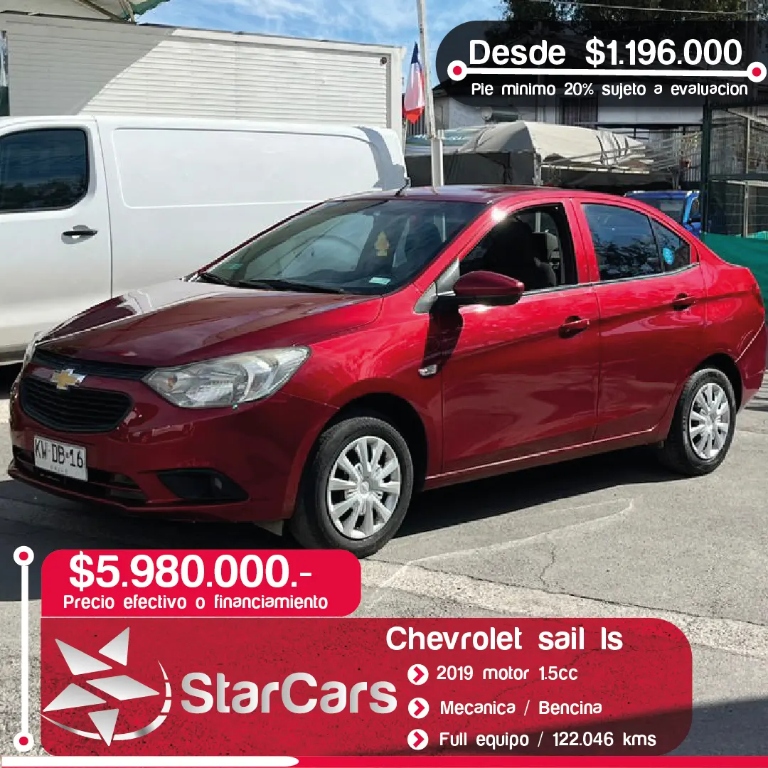 CHEVROLET SAIL 2019 1.5