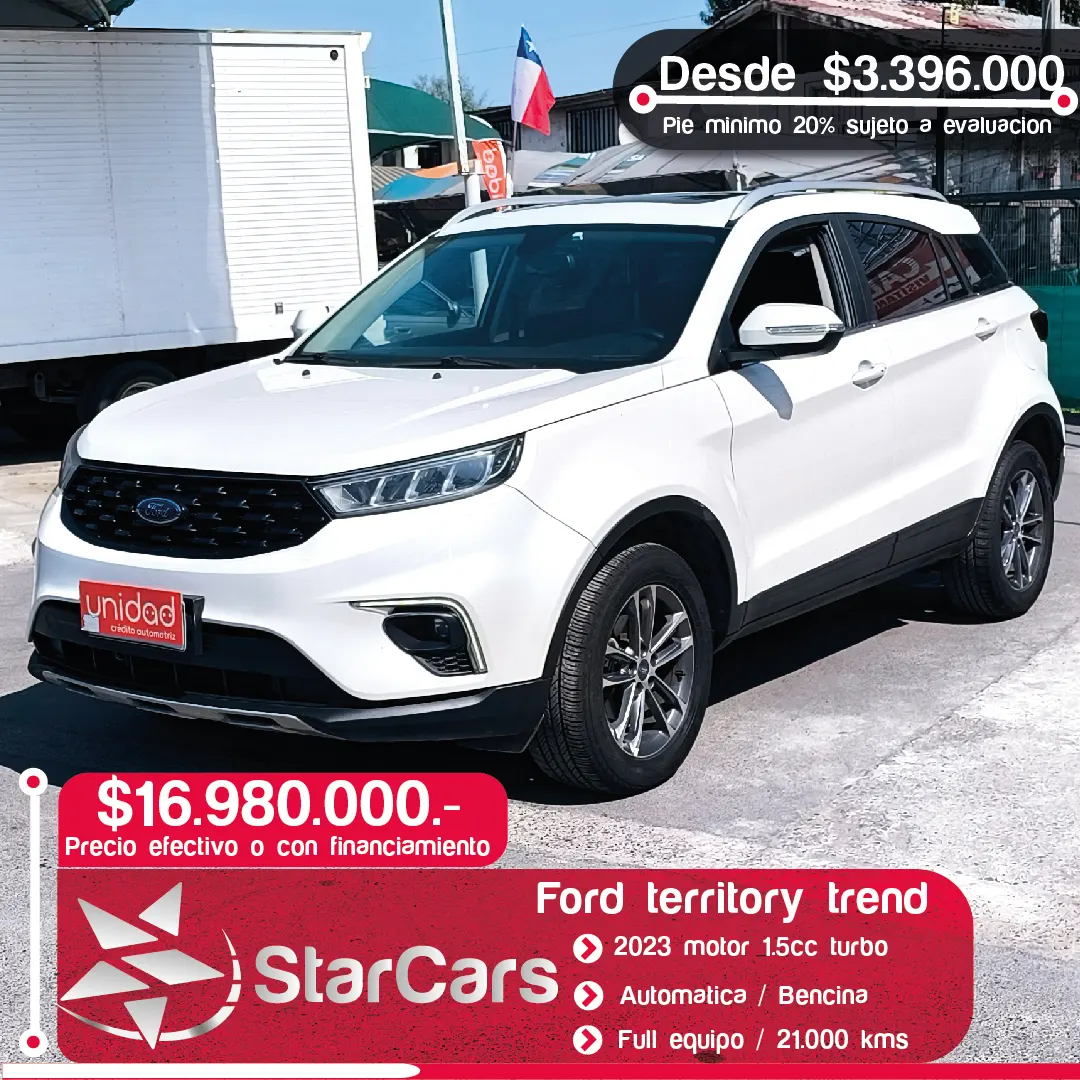 FORD TERRITORY TREND AUTOMATICA 2023 1.5cc