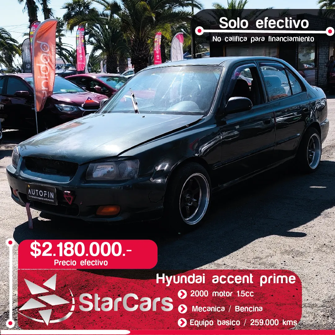 HYUNDAI  ACCENT PRIME  2000 1.6