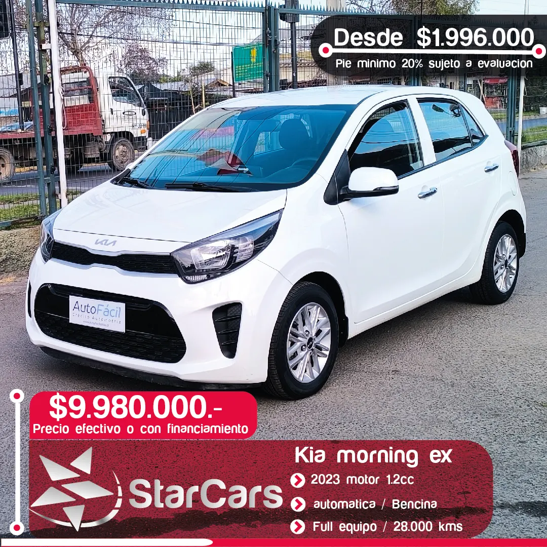 KIA MORNING EX AUTOMATICA 2023 1.2cc