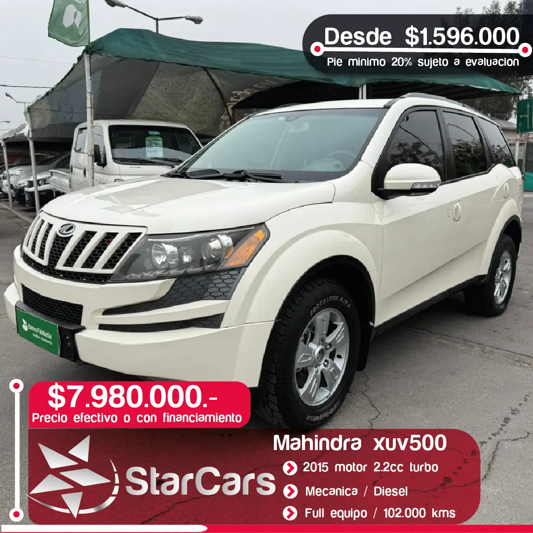 MAHINDRA XUV500 DIESEL 2015 2.2cc