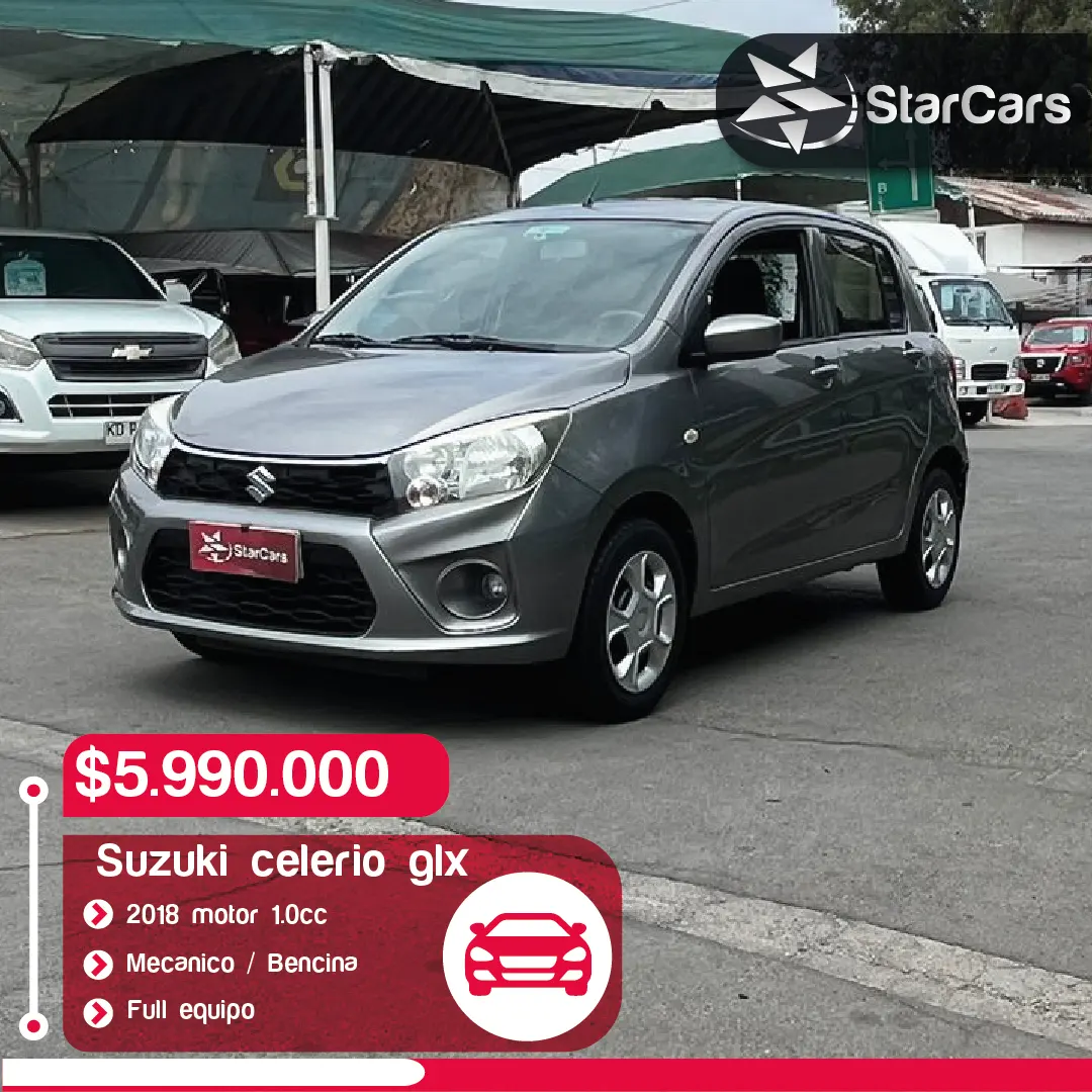 SUZUKI CELERIO GLX 2018 1.0