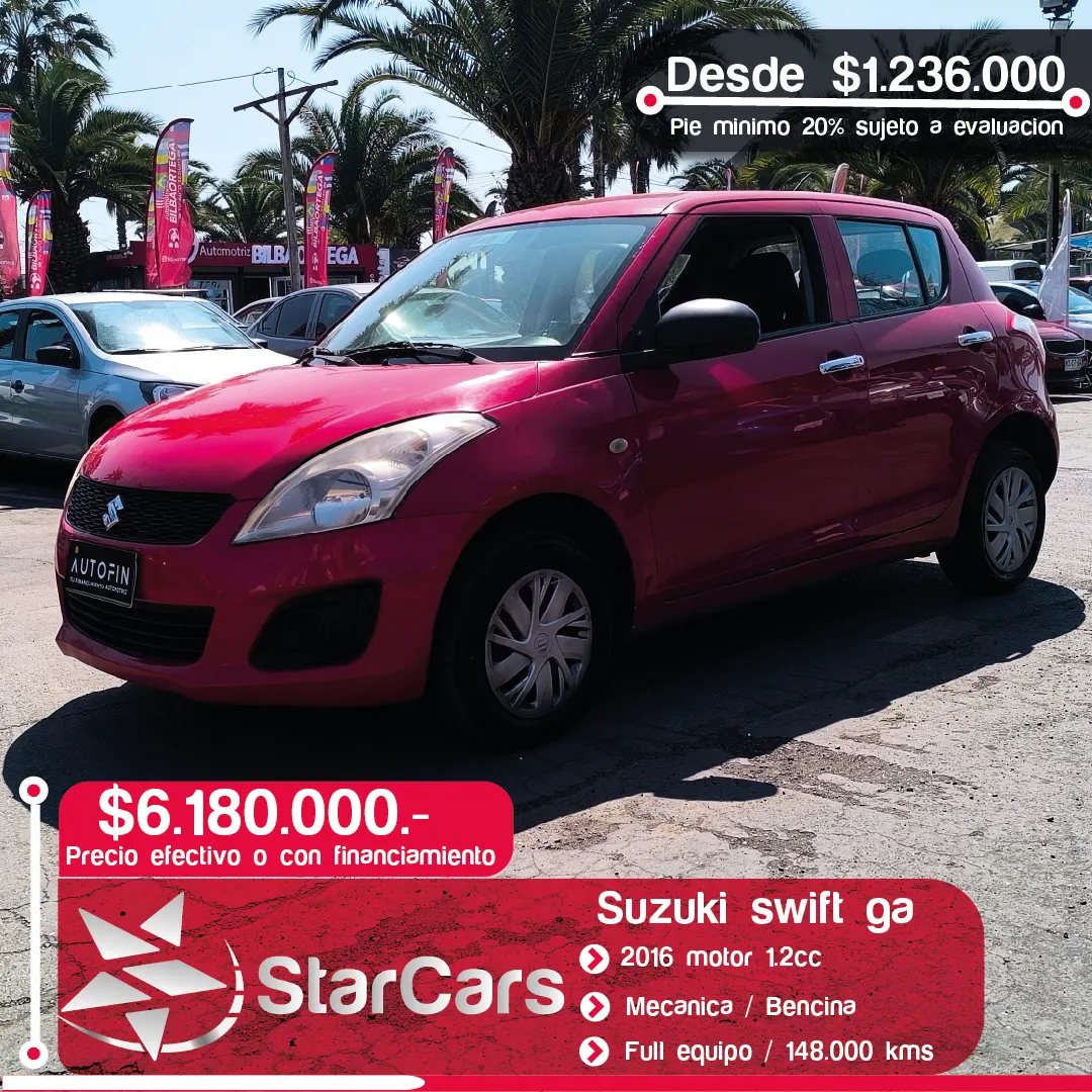SUZUKI  SWIFT GA 2016 1.2