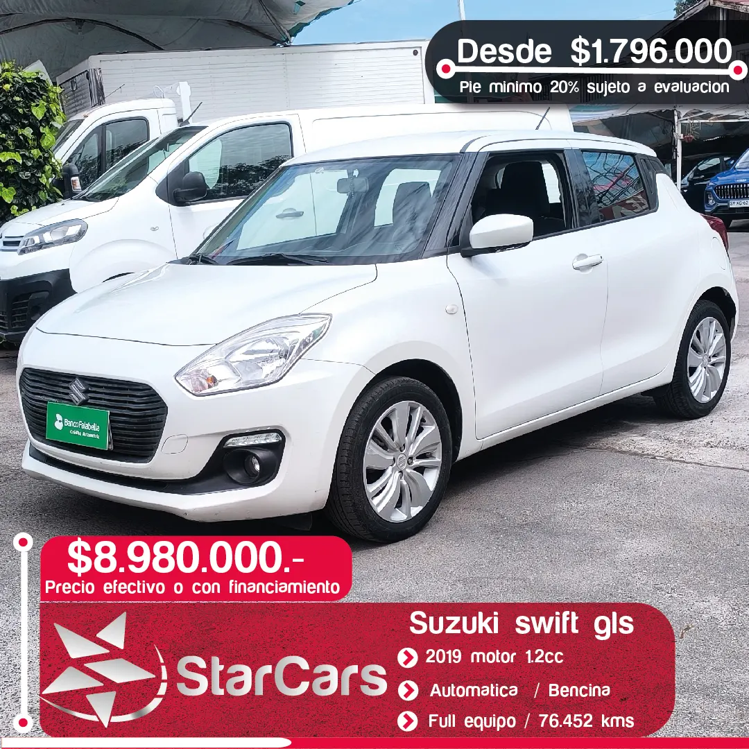 SUZUKI SWIFT GLS AT 2019 1.2