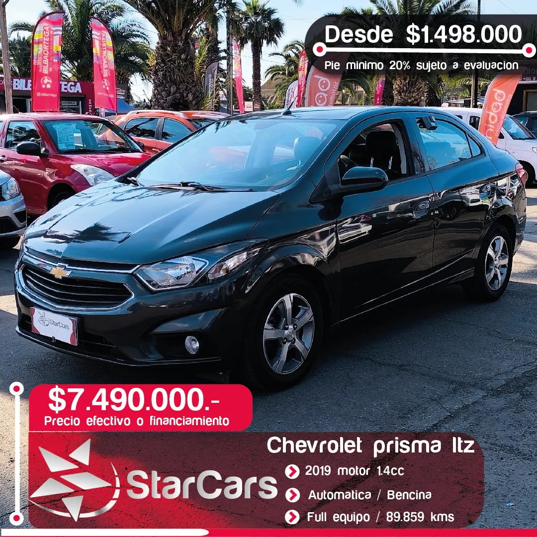 CHEVROLET PRISMA LTZ AUTOMATICO 2019 1.4