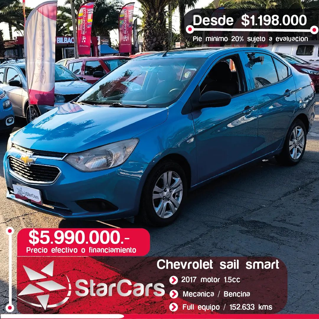 CHEVROLET SAIL SMART 2017 1.5