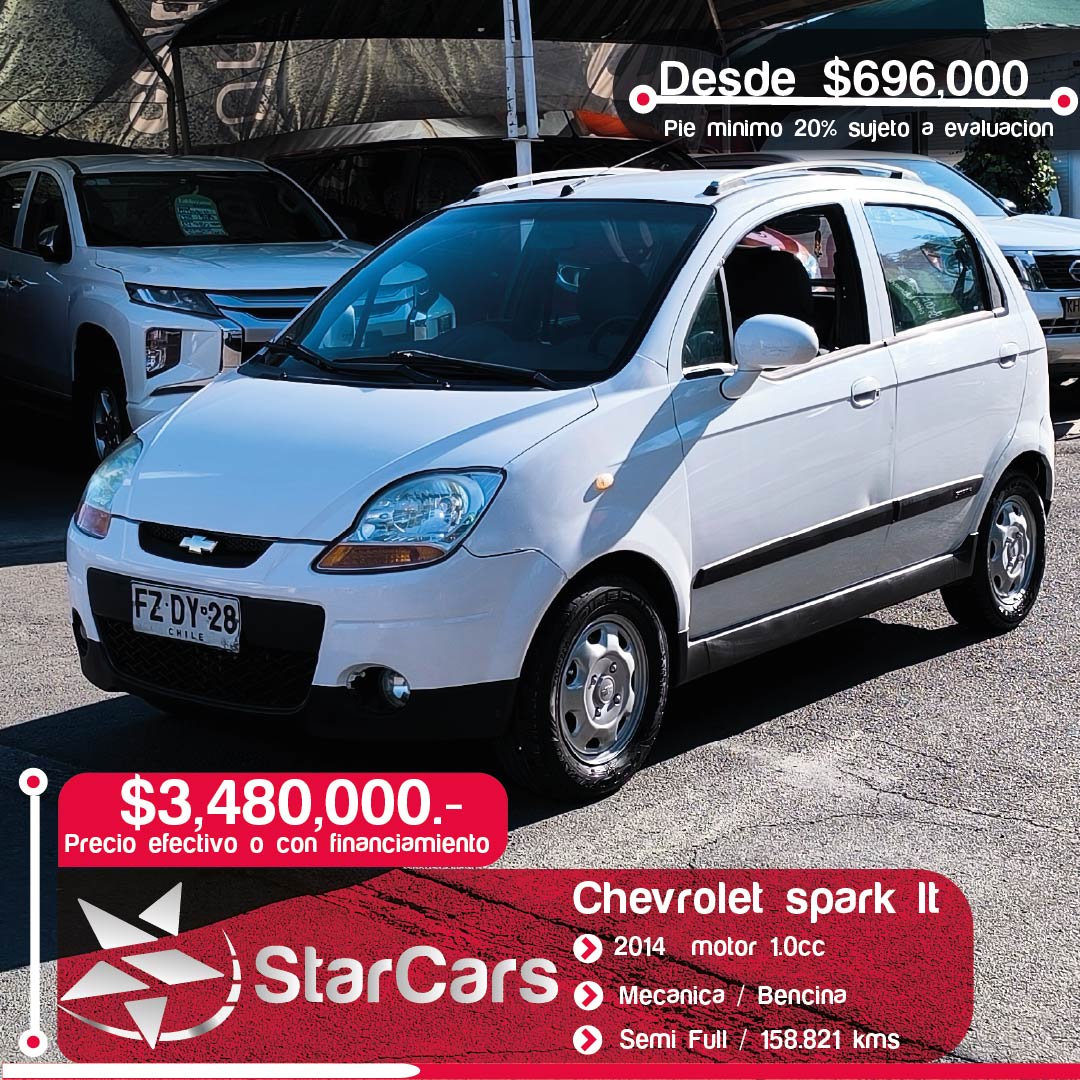 CHEVROLET SPARK LT 2014 1.0cc