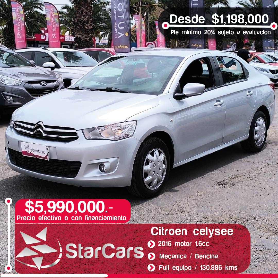 CITROEN CELYSEE 2016 1.6