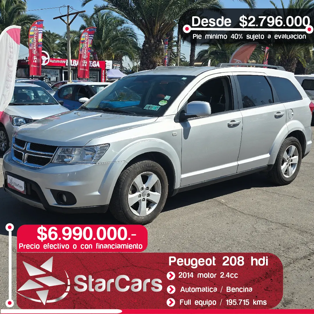 DODGE JOURNEY AUTOMATICA 2014 2.4