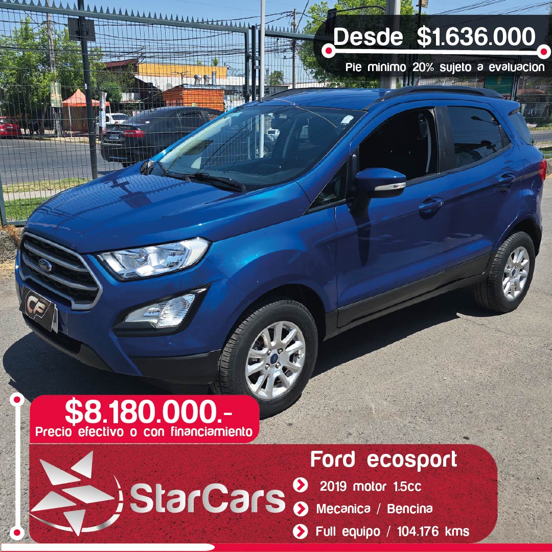 FORD ECOSPORT 2019 1.5