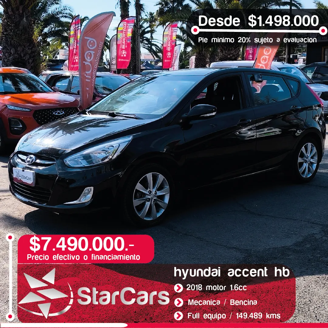 HYUNDAI ACCENT HB 2018 1.4