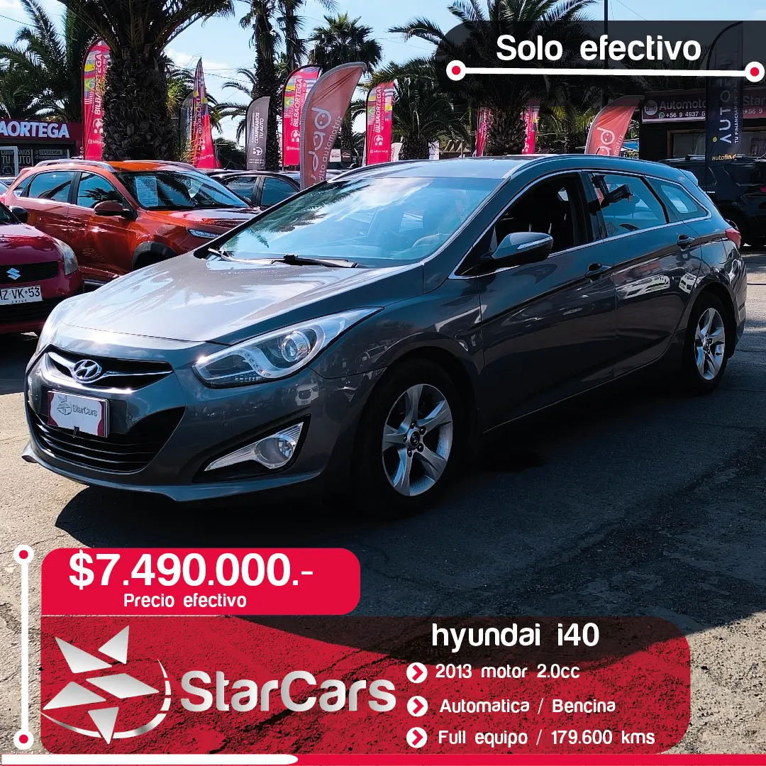 HYUNDAI I40 AUTOMATICO 2013 2.0