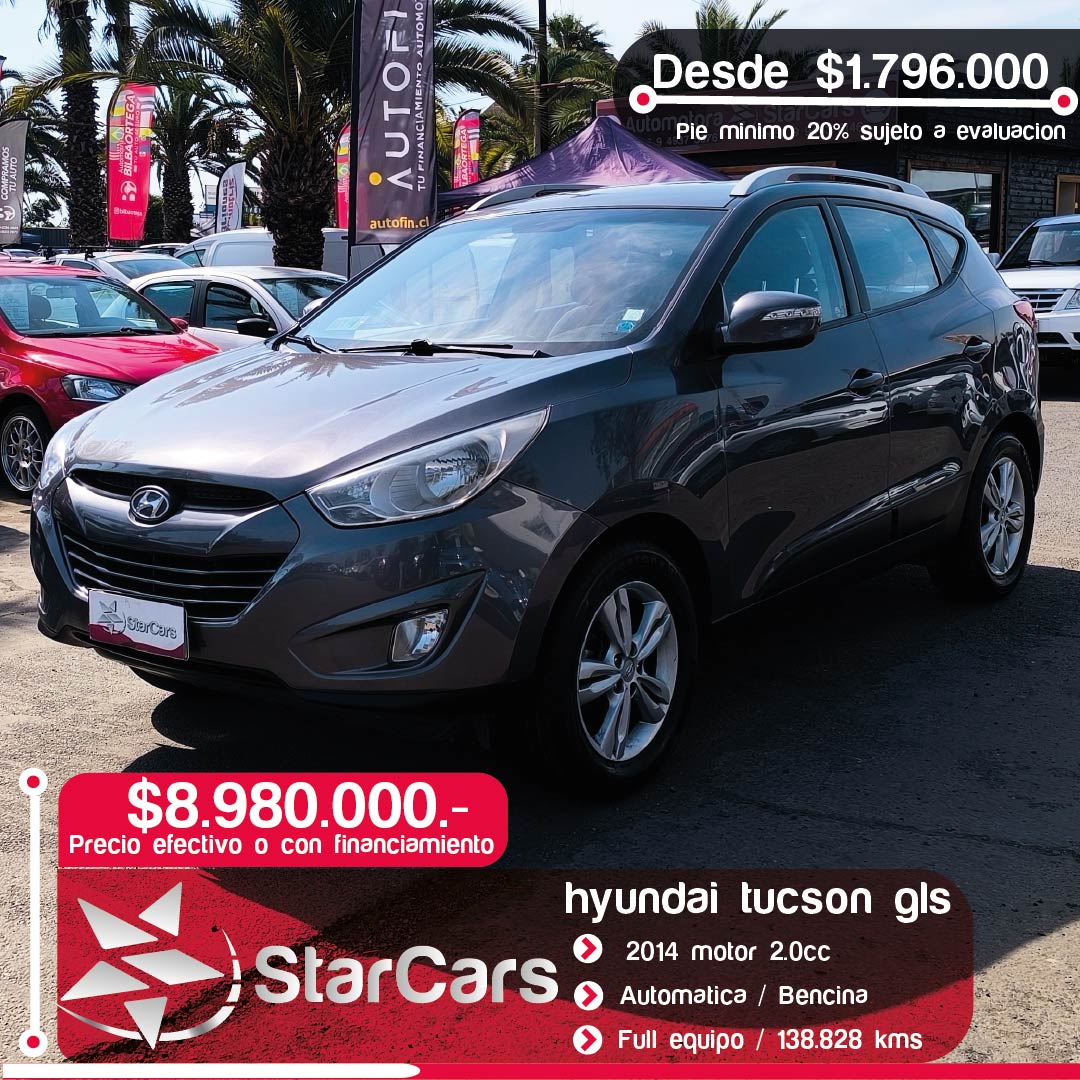 HYUNDAI TUCSON GLS AUTOMATICA 2014 2.0