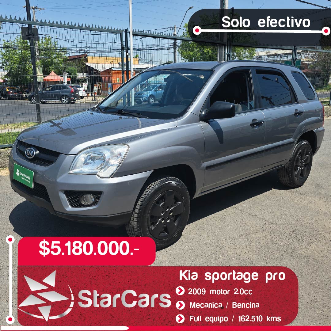 KIA SPORTAGE PRO 2009 2.0