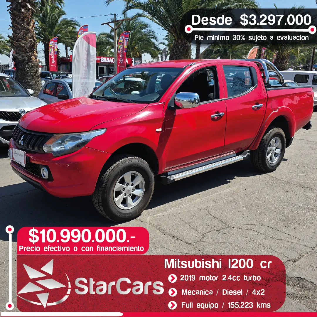 MITSUBISHI L200 CR 4X2 DIESEL 2019 2.4