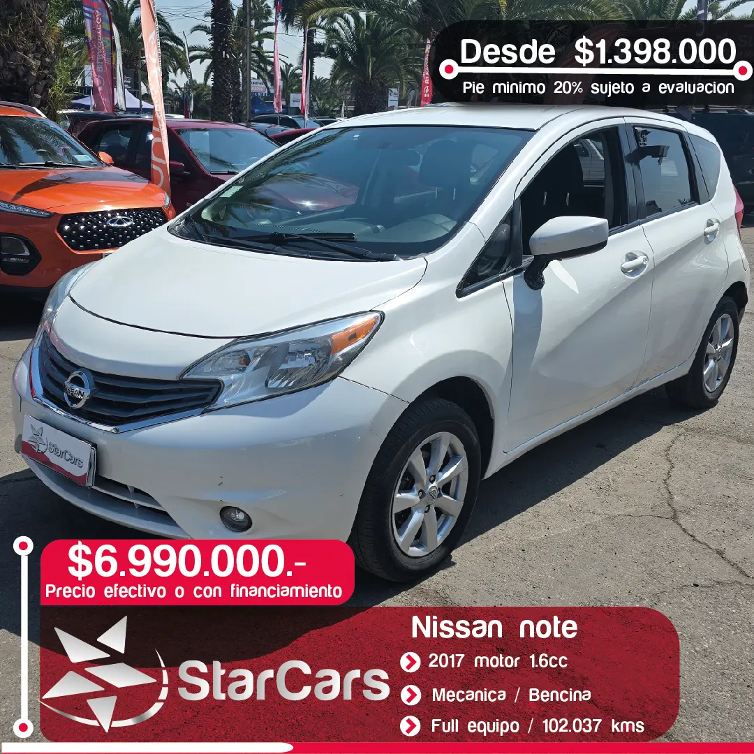 NISSAN NOTE 2017 1.6