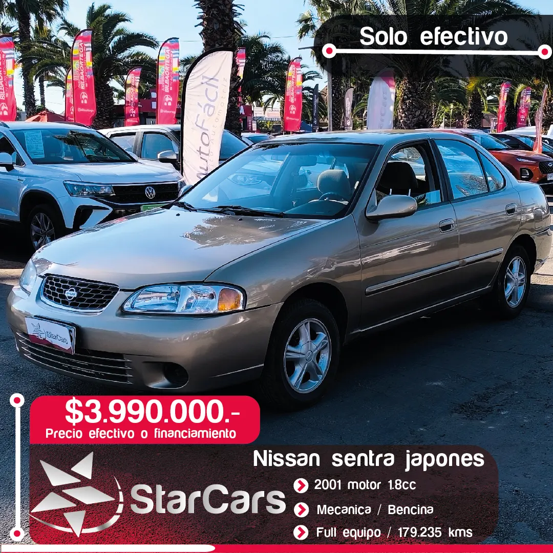 NISSAN SENTRA 2001 1.8
