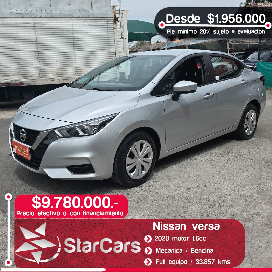 NISSAN VERSA 2020 1.6
