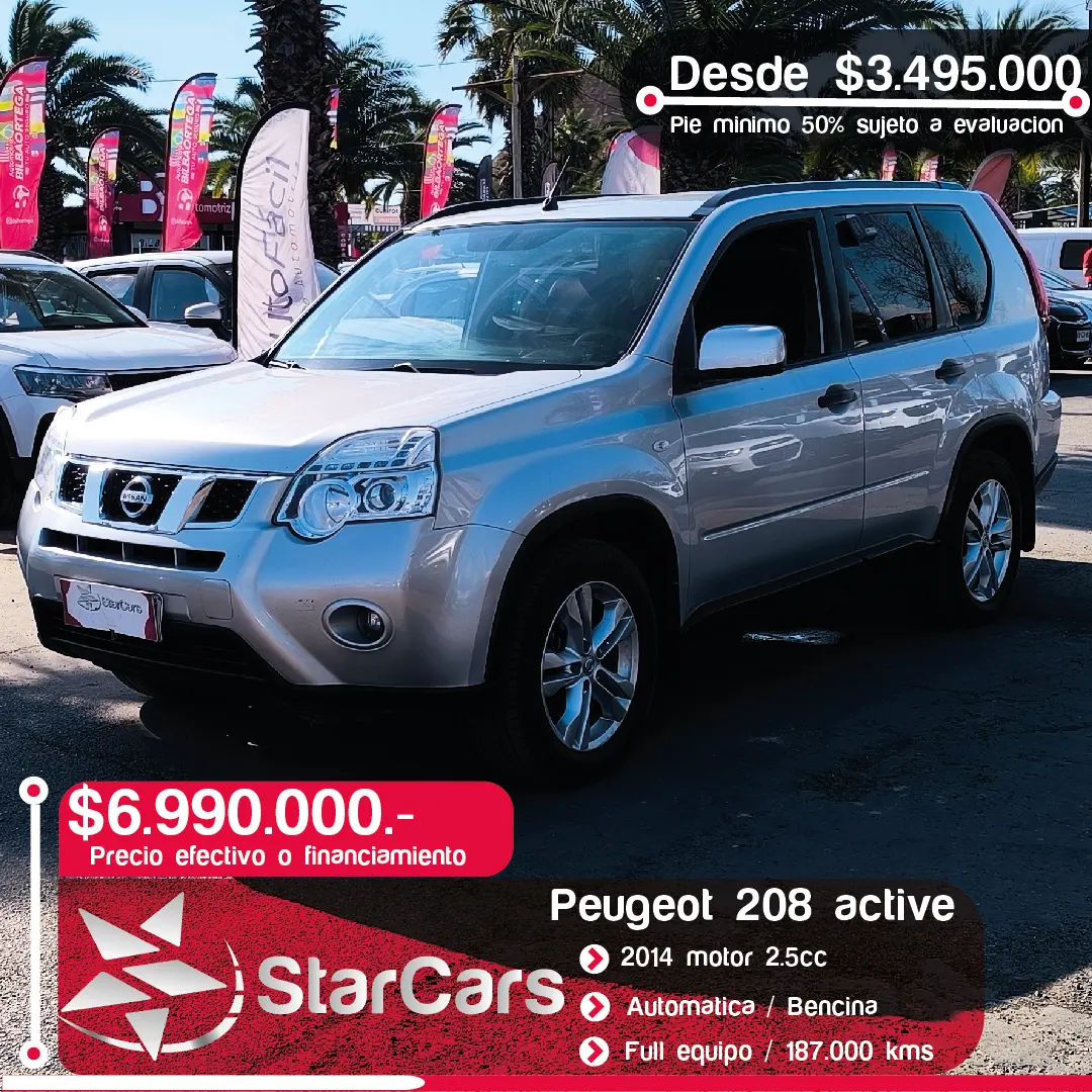 NISSAN XTRAIL AUTOMATICO 2014 2.5