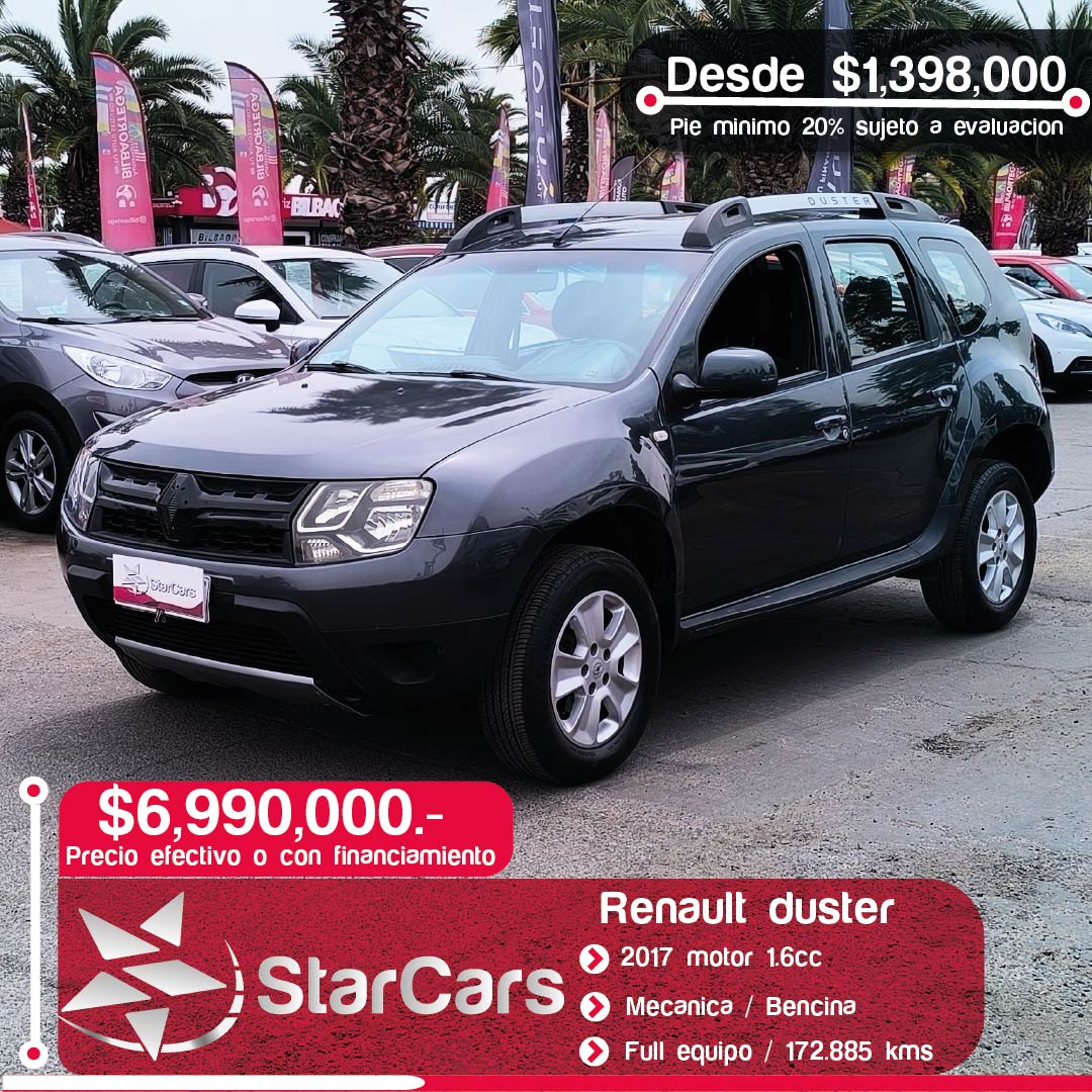 RENAULT DUSTER 2017 1.6